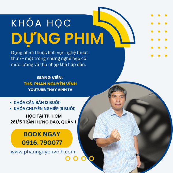 Khóa học Dựng phim chuyên nghiệp